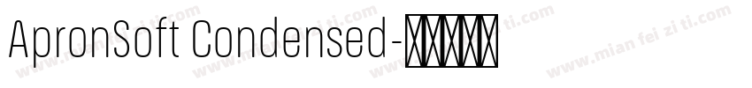 ApronSoft Condensed字体转换